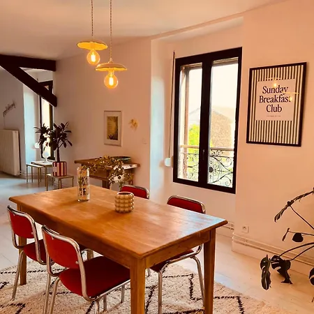 Διαμέρισμα Spacieux Duplex En Centre-ville Garage Box
